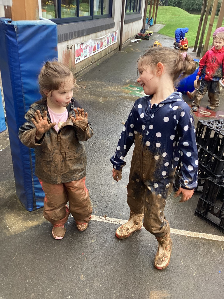 Getting muddy